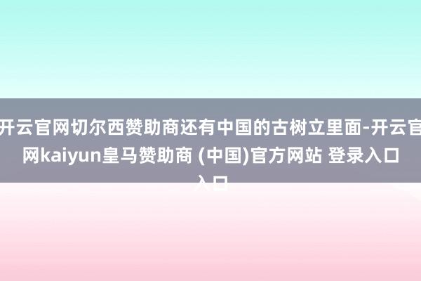 开云官网切尔西赞助商还有中国的古树立里面-开云官网kaiyun皇马赞助商 (中国)官方网站 登录入口